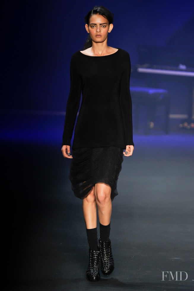 Wanessa Milhomem featured in  the Patachou fashion show for Autumn/Winter 2011