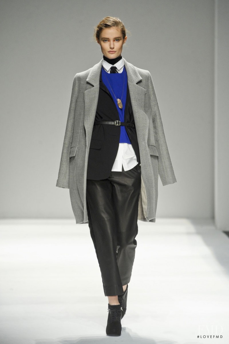 Katie Fogarty featured in  the Yigal Azrouel fashion show for Autumn/Winter 2011