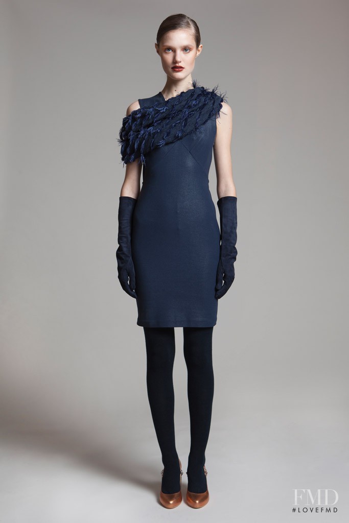 Katie Fogarty featured in  the Ports 1961 fashion show for Pre-Fall 2011