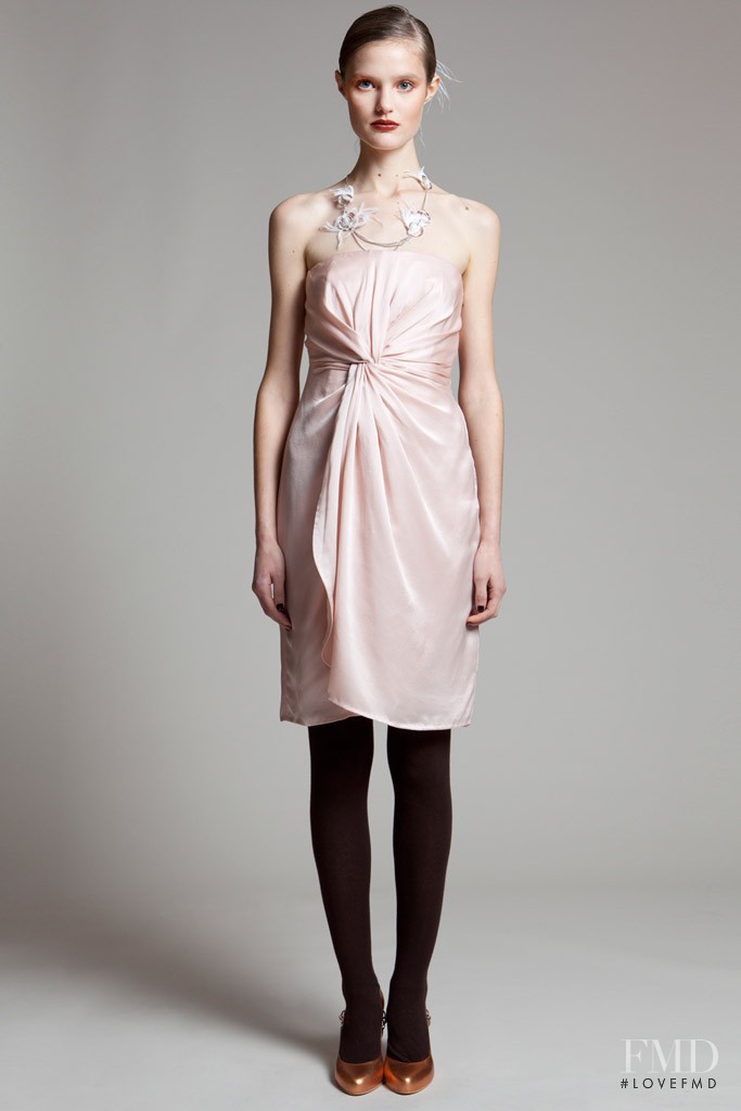 Katie Fogarty featured in  the Ports 1961 fashion show for Pre-Fall 2011