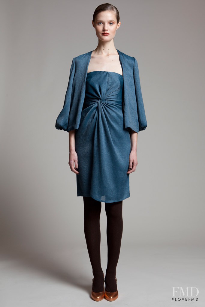 Katie Fogarty featured in  the Ports 1961 fashion show for Pre-Fall 2011