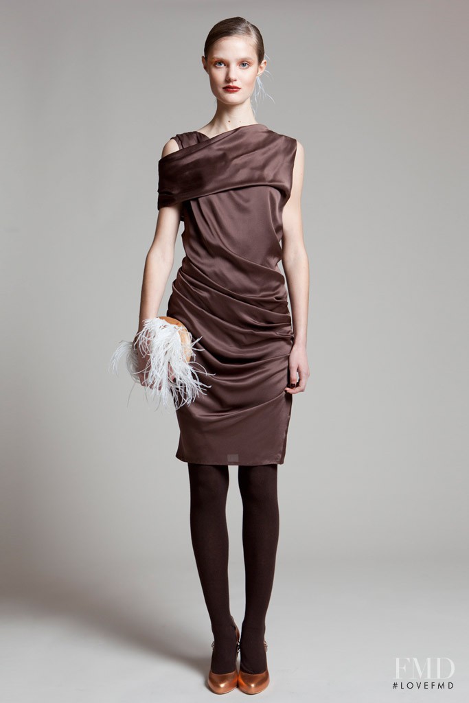 Katie Fogarty featured in  the Ports 1961 fashion show for Pre-Fall 2011