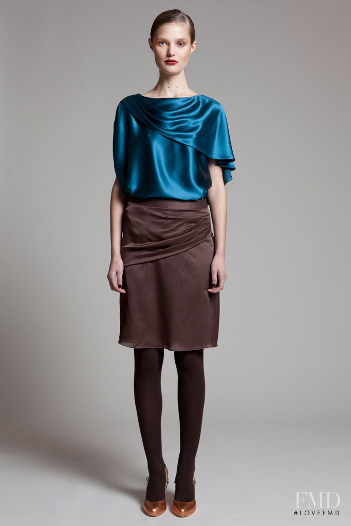 Katie Fogarty featured in  the Ports 1961 fashion show for Pre-Fall 2011