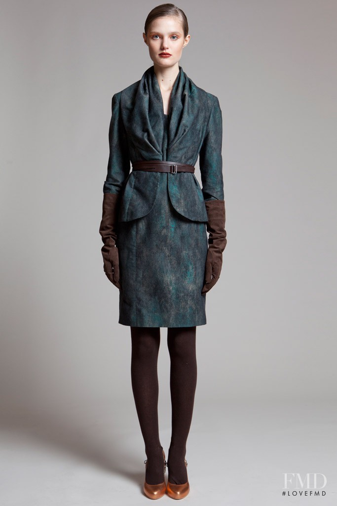 Katie Fogarty featured in  the Ports 1961 fashion show for Pre-Fall 2011