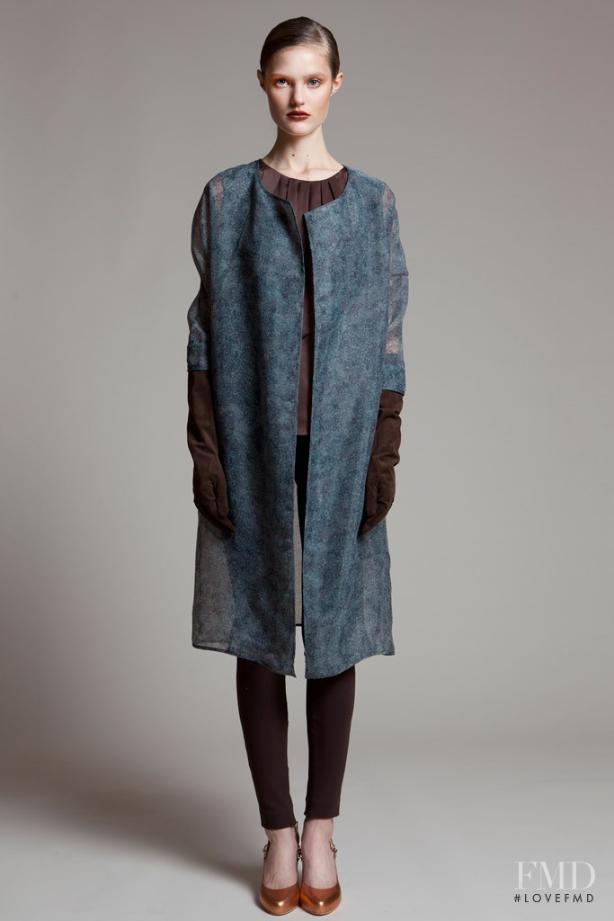 Katie Fogarty featured in  the Ports 1961 fashion show for Pre-Fall 2011