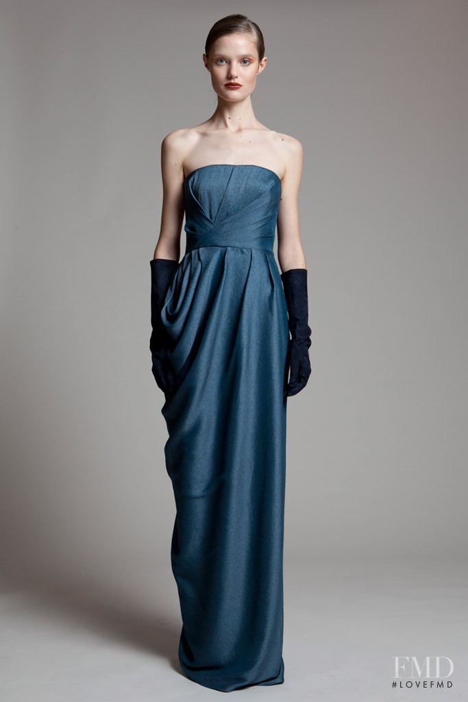 Katie Fogarty featured in  the Ports 1961 fashion show for Pre-Fall 2011