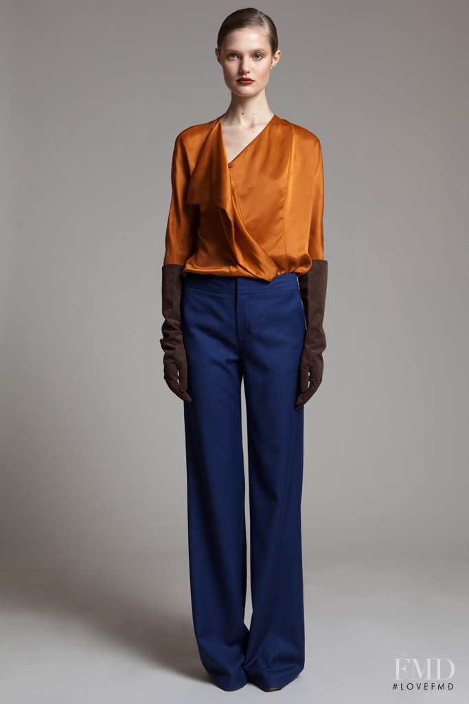 Katie Fogarty featured in  the Ports 1961 fashion show for Pre-Fall 2011