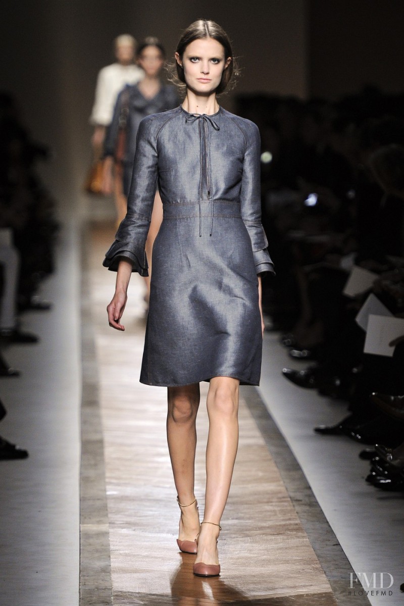 Katie Fogarty featured in  the Valentino fashion show for Spring/Summer 2011