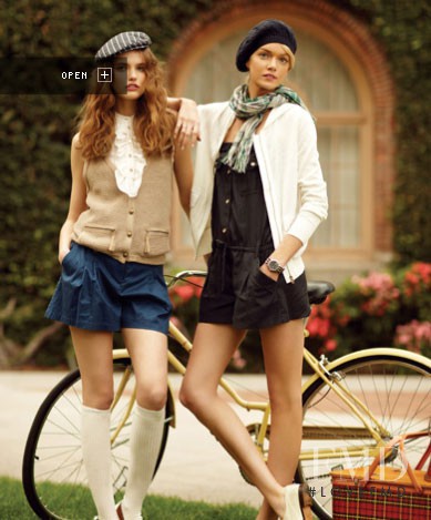 Katie Fogarty featured in  the Bean Pole catalogue for Spring/Summer 2010