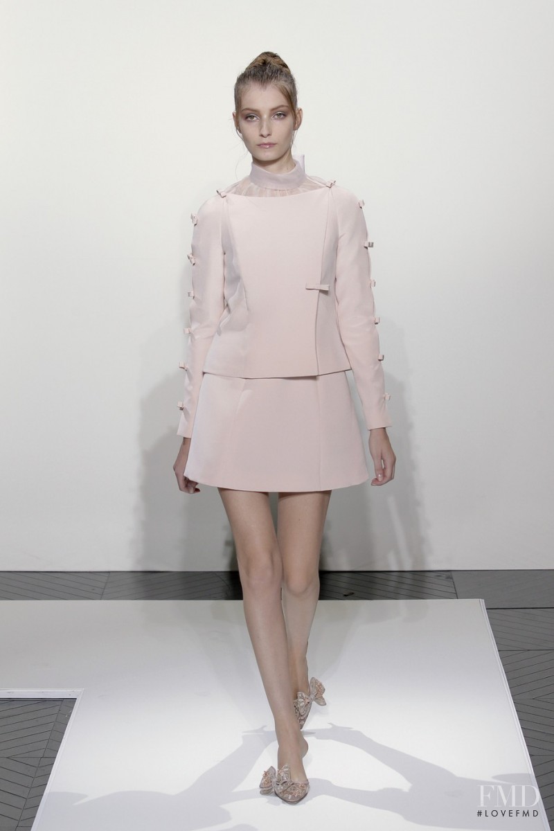 Natalia Schueroff featured in  the Valentino Couture fashion show for Autumn/Winter 2010