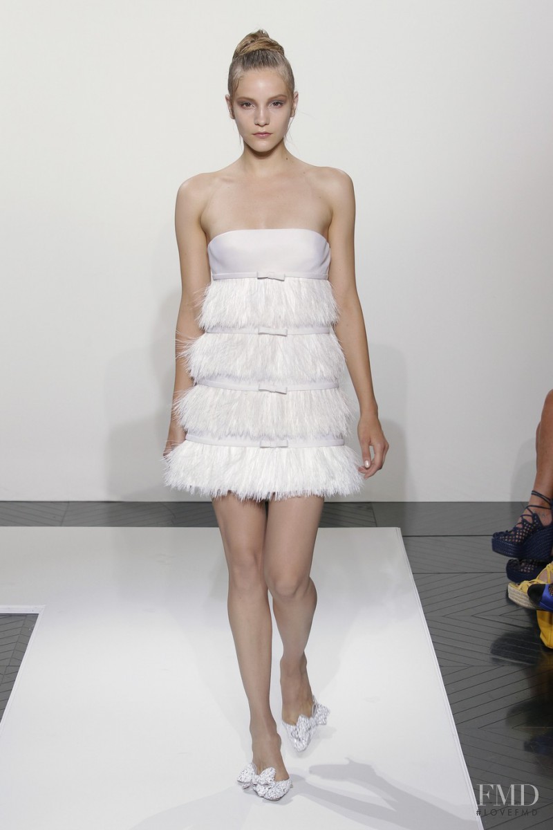 Dorothea Barth Jorgensen featured in  the Valentino Couture fashion show for Autumn/Winter 2010