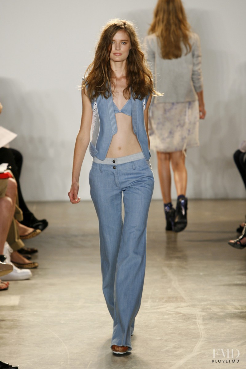 Katie Fogarty featured in  the Thakoon fashion show for Spring/Summer 2011