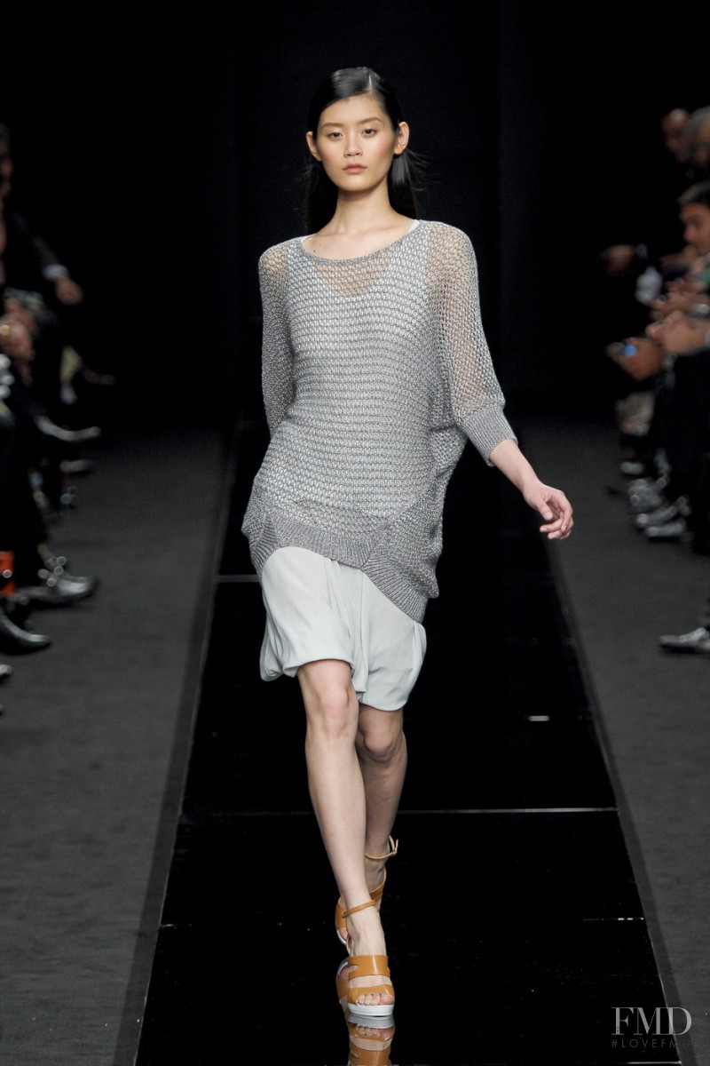 Ming Xi featured in  the Anteprima fashion show for Spring/Summer 2011