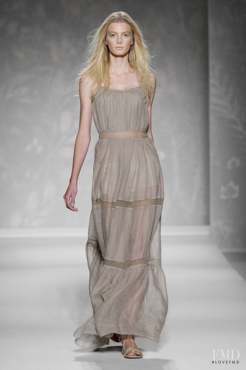 Sigrid Agren featured in  the Alberta Ferretti fashion show for Spring/Summer 2011