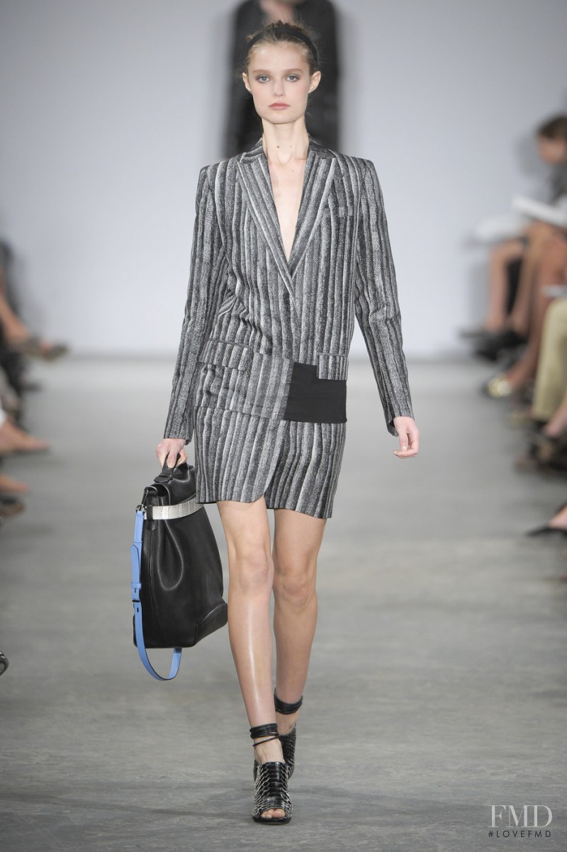 Katie Fogarty featured in  the Reed Krakoff fashion show for Spring/Summer 2011