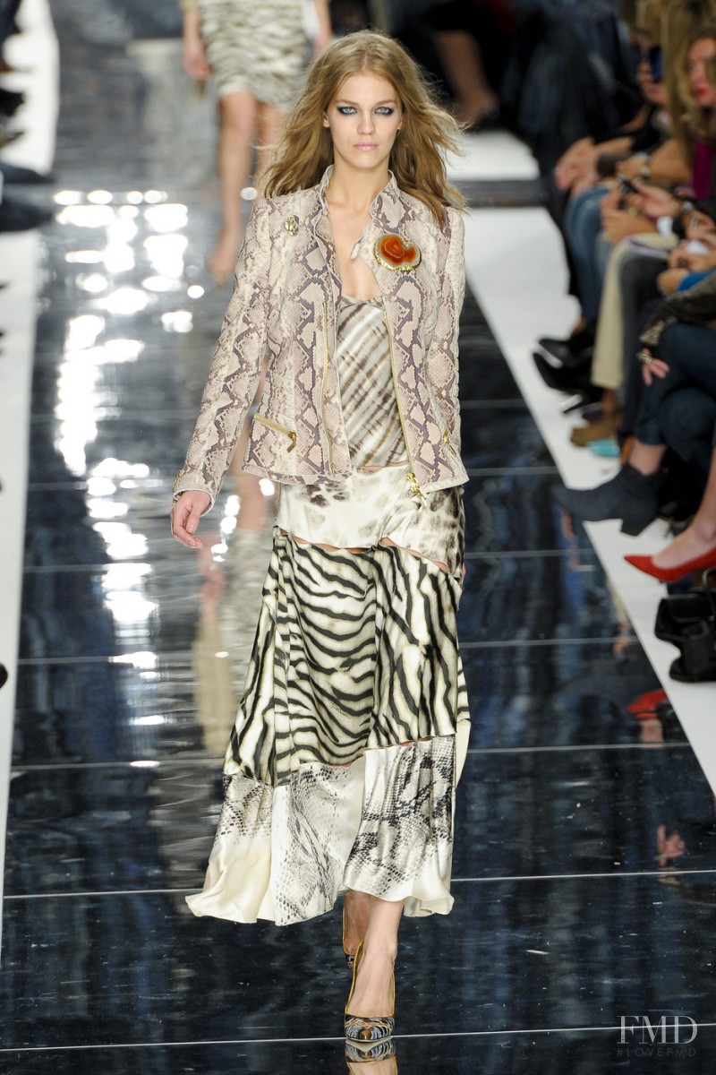 Samantha Gradoville featured in  the Just Cavalli fashion show for Spring/Summer 2011