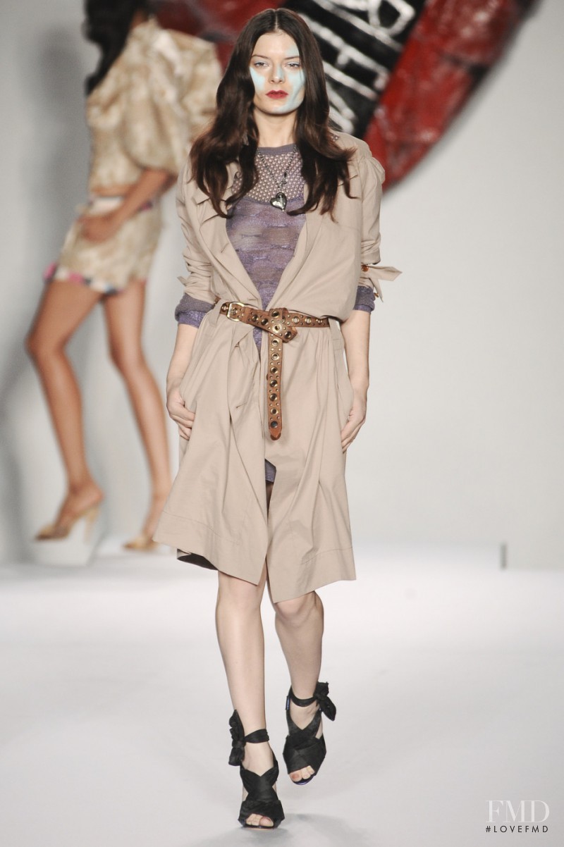 Sophie Willing featured in  the Vivienne Westwood Red Label fashion show for Spring/Summer 2011