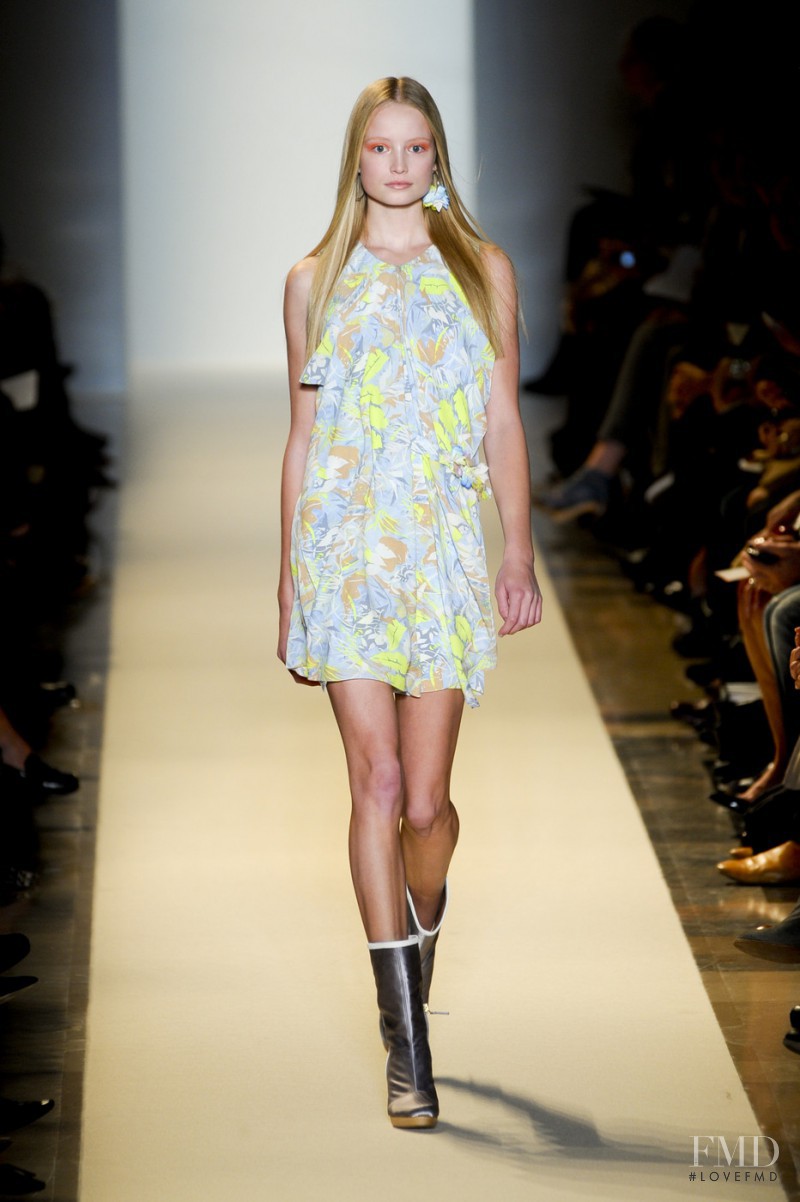 Maud Welzen featured in  the Vanessa Bruno fashion show for Spring/Summer 2011