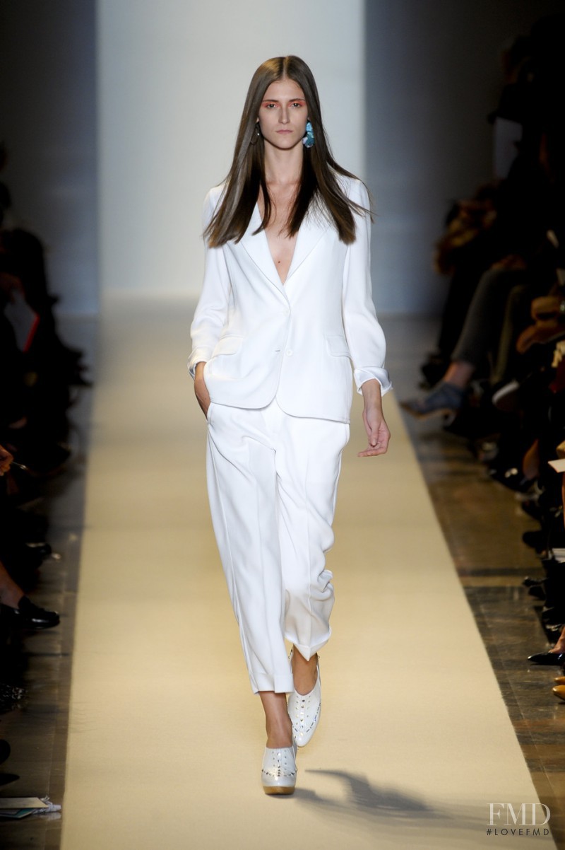 Mackenzie Drazan featured in  the Vanessa Bruno fashion show for Spring/Summer 2011