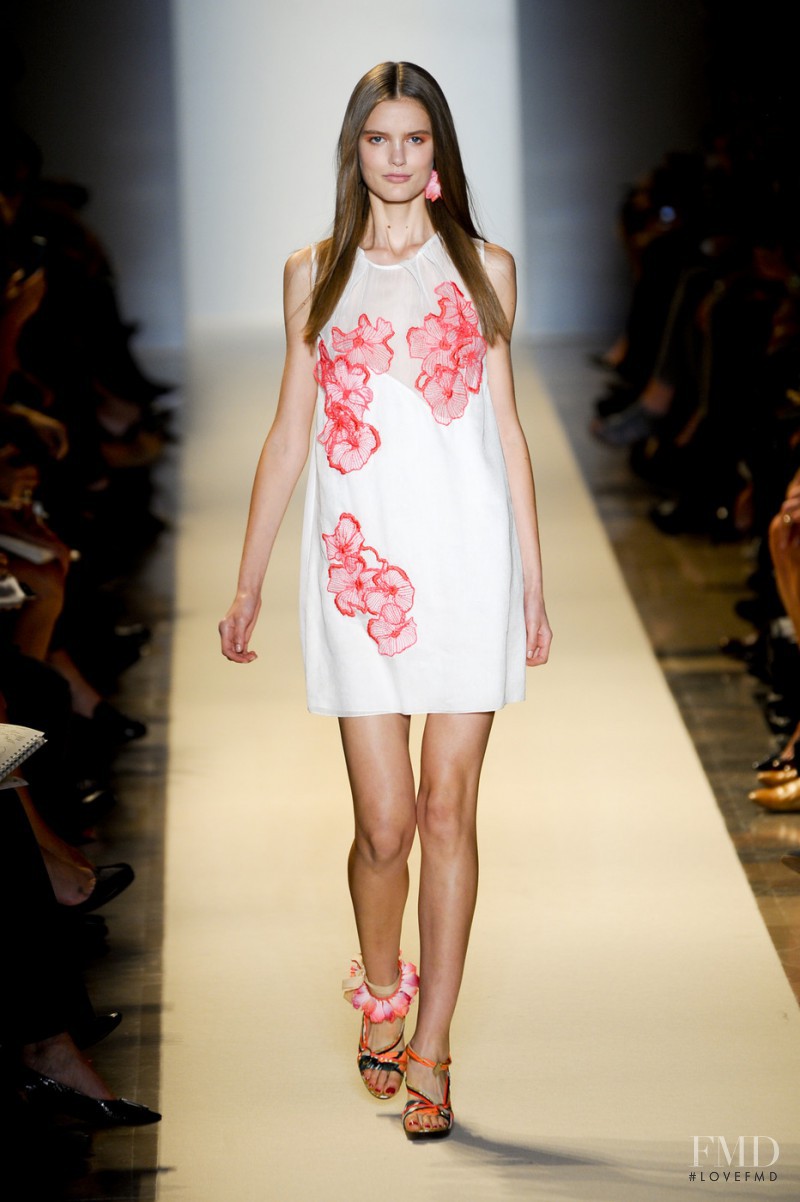 Katie Fogarty featured in  the Vanessa Bruno fashion show for Spring/Summer 2011