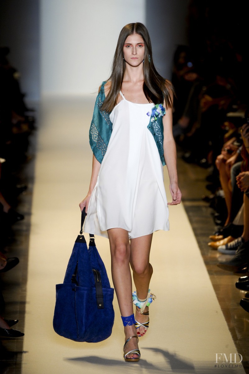 Mackenzie Drazan featured in  the Vanessa Bruno fashion show for Spring/Summer 2011