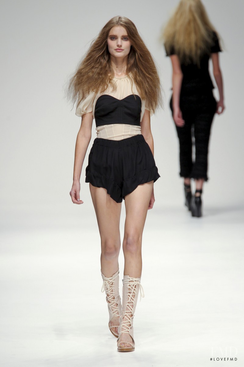 Katie Fogarty featured in  the John Rocha fashion show for Spring/Summer 2011