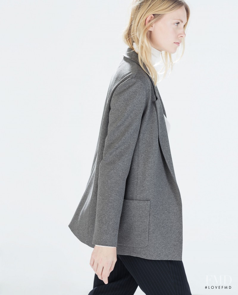 Charlotte Nolting featured in  the Zara catalogue for Winter 2014