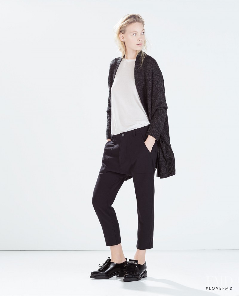 Charlotte Nolting featured in  the Zara catalogue for Winter 2014