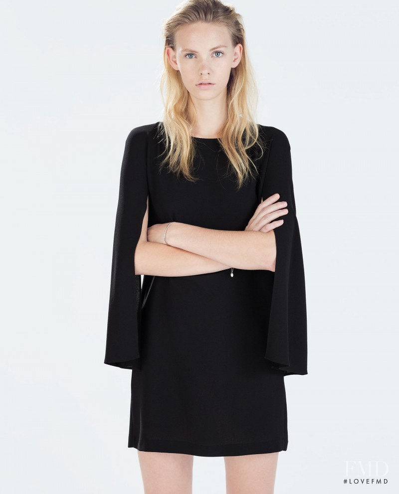 Charlotte Nolting featured in  the Zara catalogue for Winter 2014