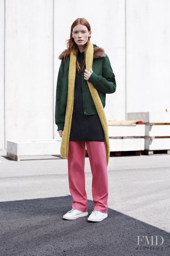 Julia Hafstrom featured in  the Zara TRF catalogue for Autumn/Winter 2014
