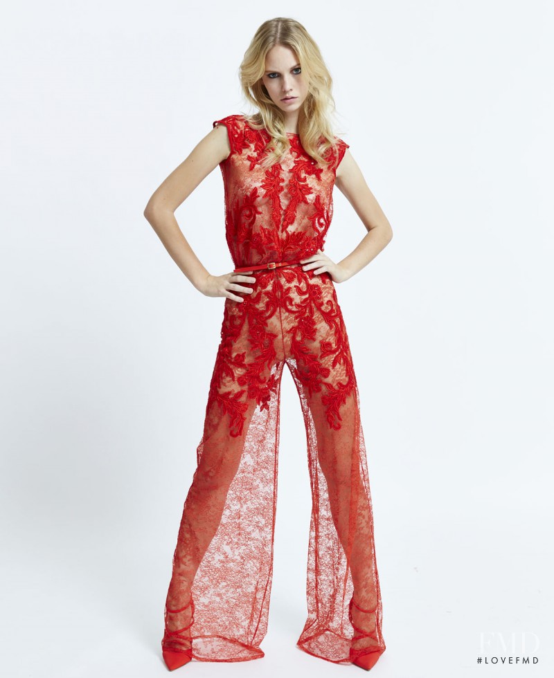Charlotte Nolting featured in  the Zuhair Murad lookbook for Spring/Summer 2015
