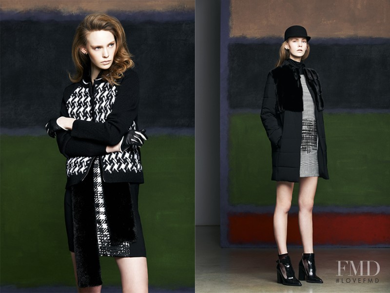 Charlotte Nolting featured in  the Piazza Sempione advertisement for Autumn/Winter 2014