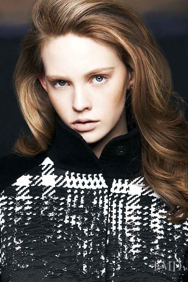 Charlotte Nolting featured in  the Piazza Sempione advertisement for Autumn/Winter 2014