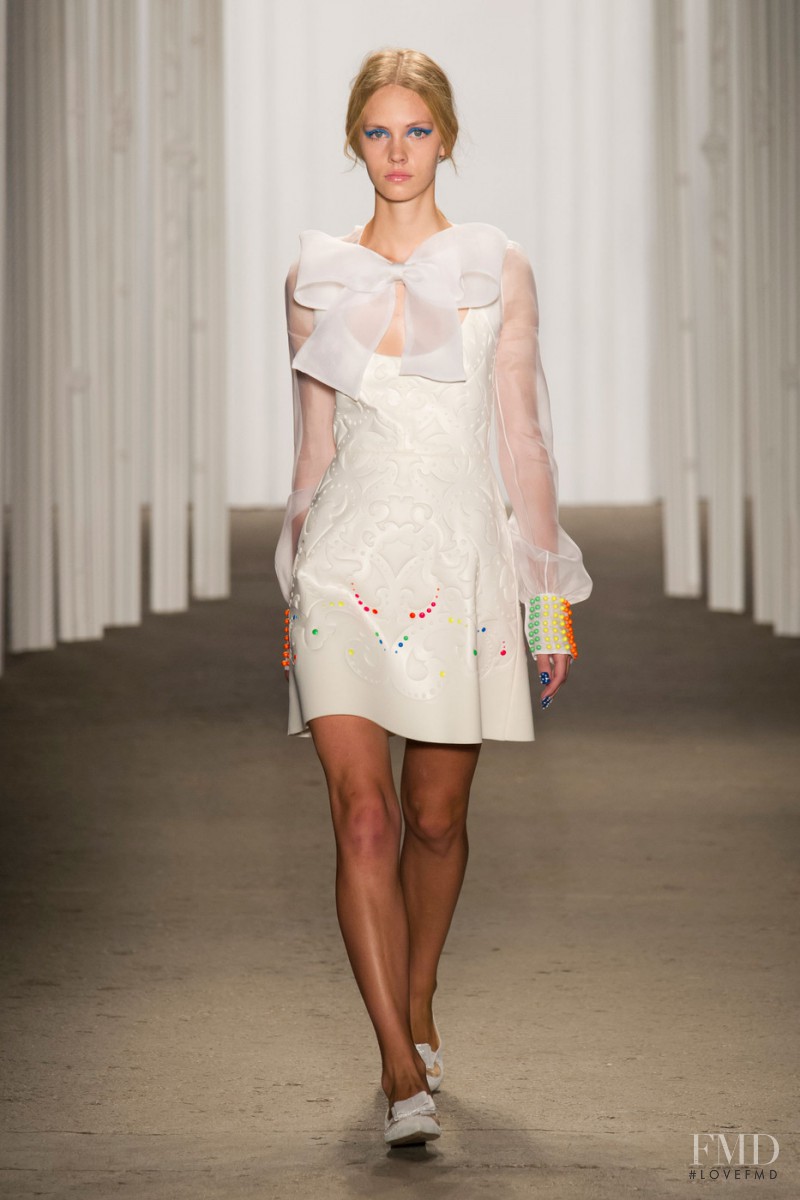 Charlotte Nolting featured in  the Honor fashion show for Spring/Summer 2015
