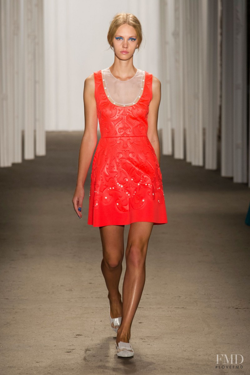 Charlotte Nolting featured in  the Honor fashion show for Spring/Summer 2015