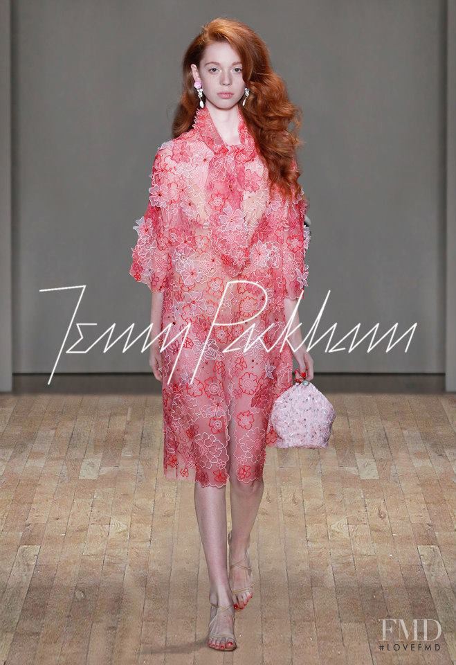 Jenny Packham fashion show for Spring/Summer 2015