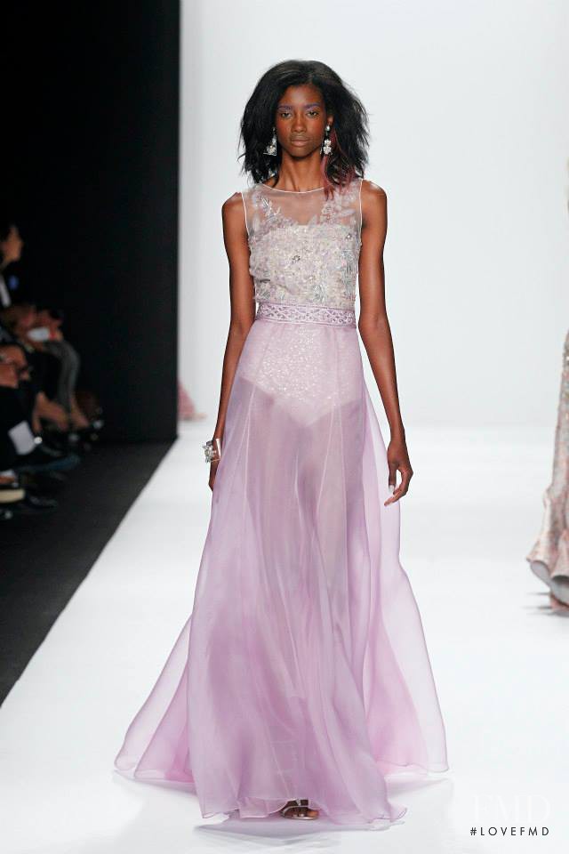 Badgley Mischka fashion show for Spring/Summer 2015