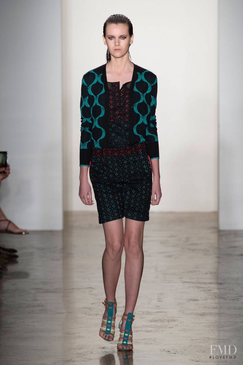 Jamily Meurer Wernke featured in  the Sophie Theallet fashion show for Spring/Summer 2015