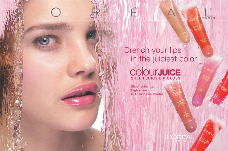 Natalia Vodianova featured in  the L\'Oreal Paris advertisement for Spring/Summer 2003