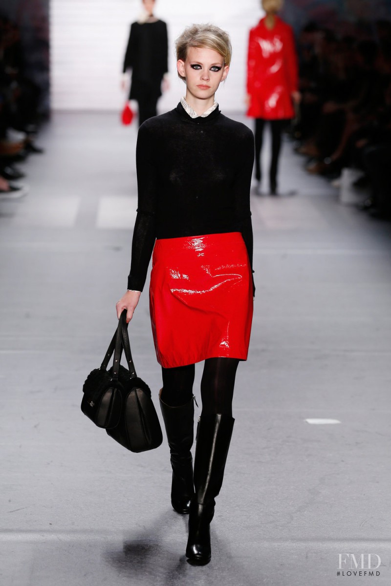 Charlotte Nolting featured in  the Marc Cain fashion show for Autumn/Winter 2015