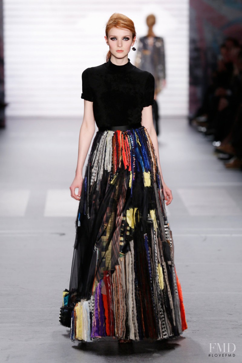 Jada Joyce featured in  the Marc Cain fashion show for Autumn/Winter 2015