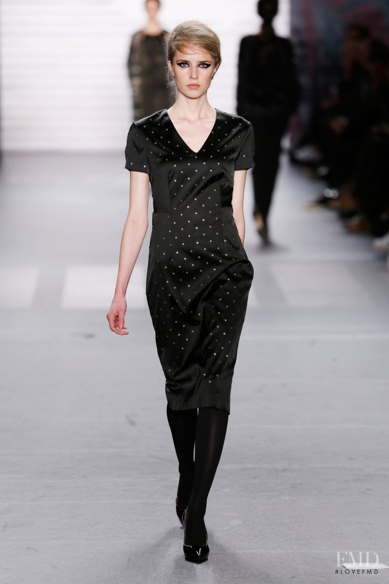 Corinna Studier featured in  the Marc Cain fashion show for Autumn/Winter 2015