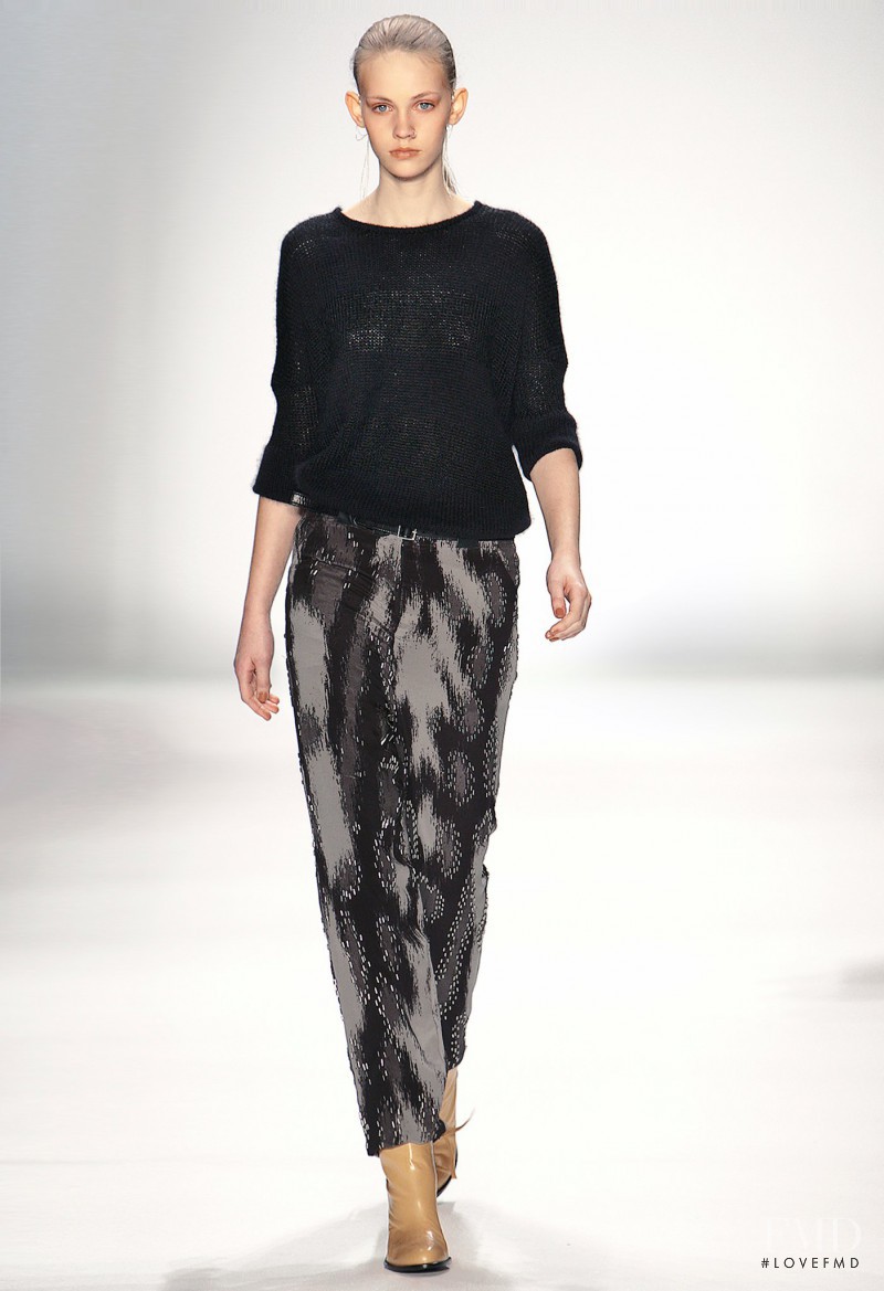 Charlotte Nolting featured in  the Lala Berlin fashion show for Autumn/Winter 2011