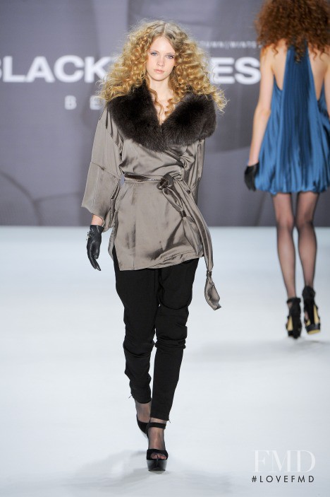 Charlotte Nolting featured in  the Blacky Dress fashion show for Autumn/Winter 2011