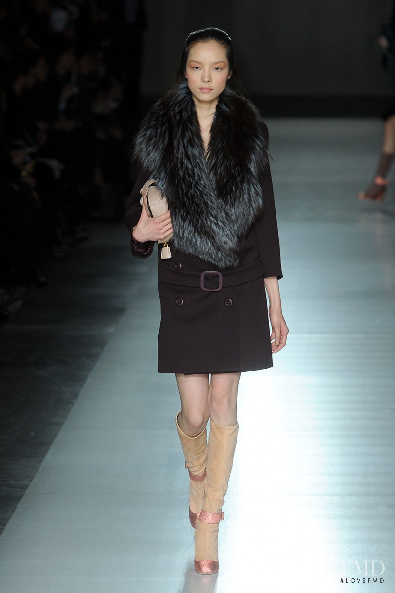 Fei Fei Sun featured in  the Prada fashion show for Autumn/Winter 2011
