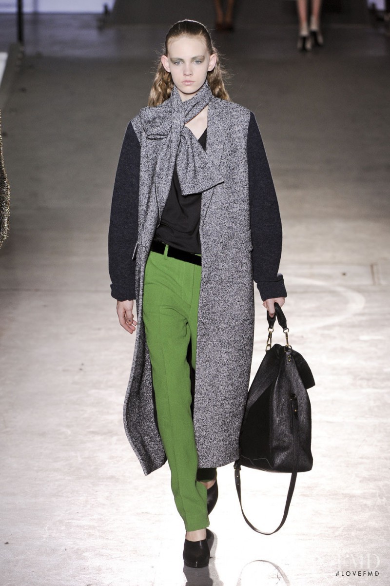 Charlotte Nolting featured in  the 3.1 Phillip Lim fashion show for Autumn/Winter 2011