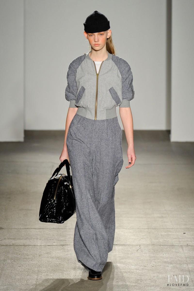 Charlotte Nolting featured in  the Karen Walker fashion show for Autumn/Winter 2011