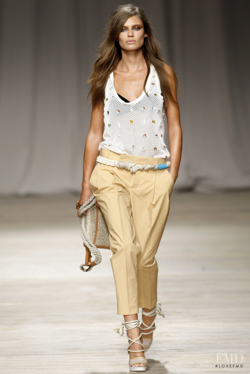 Bianca Balti featured in  the Iceberg fashion show for Spring/Summer 2011