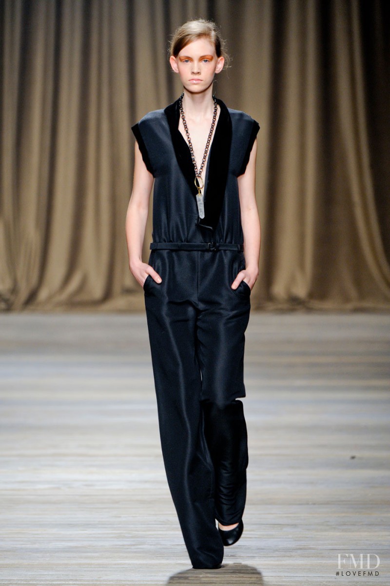 Charlotte Nolting featured in  the Iceberg fashion show for Spring/Summer 2011