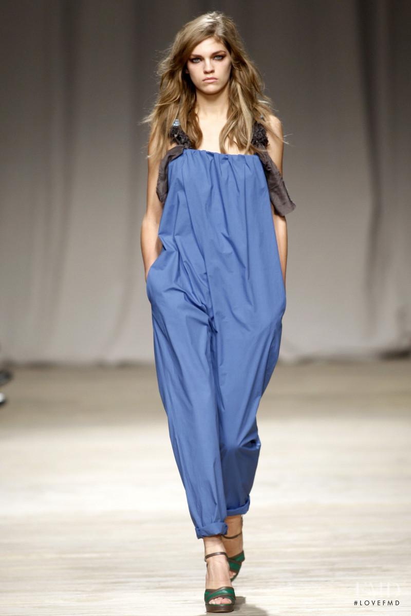 Samantha Gradoville featured in  the Iceberg fashion show for Spring/Summer 2011